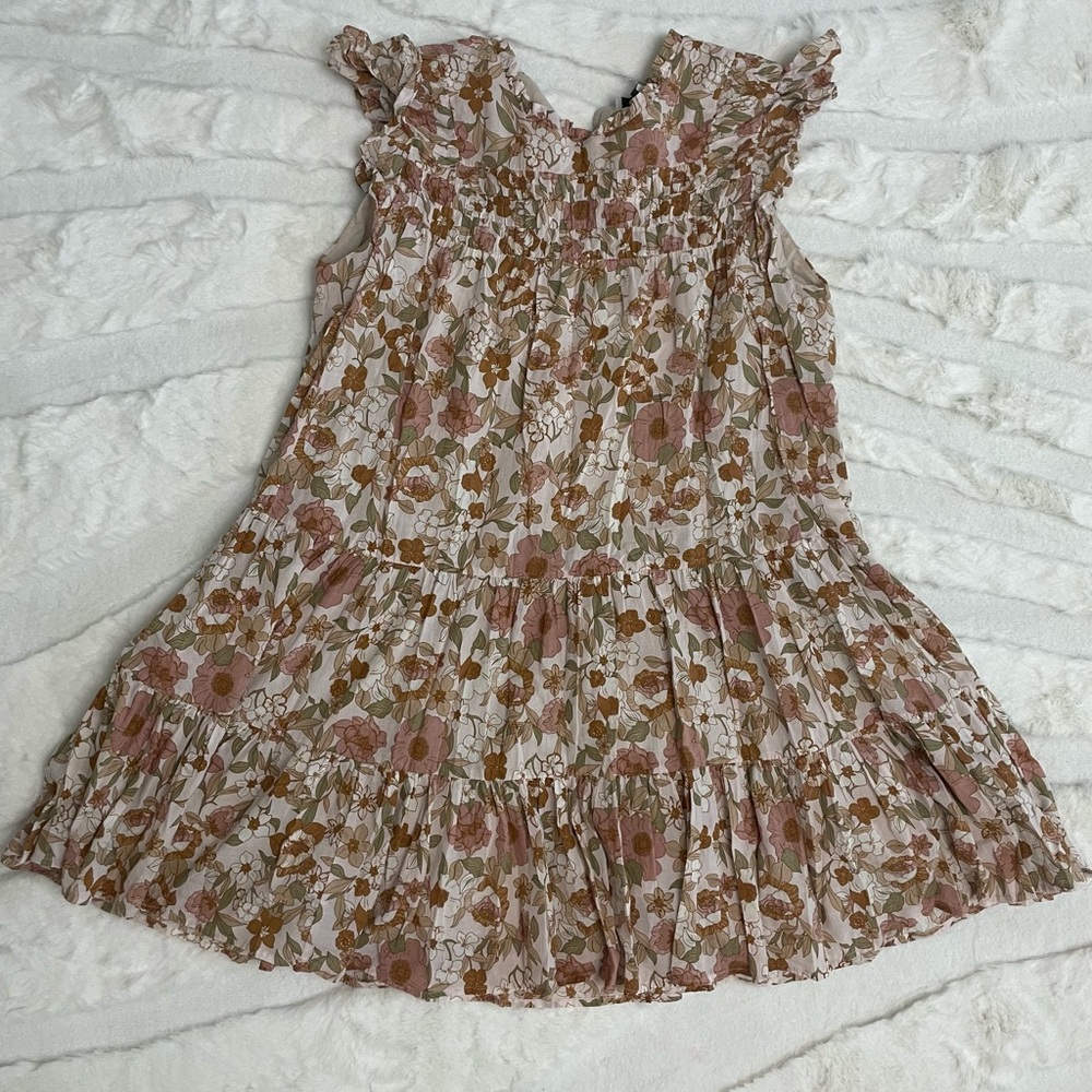 Floral Ruffle Dress